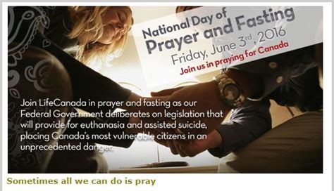 fasting and prayer for life - The Roman Catholic Diocese Of Prince George