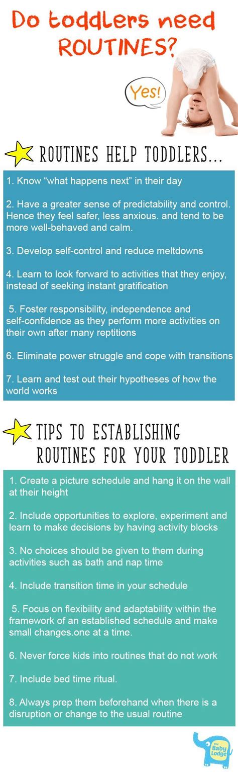 Do Toddlers Need Routines Infographic Indoor Activities For Toddlers ...