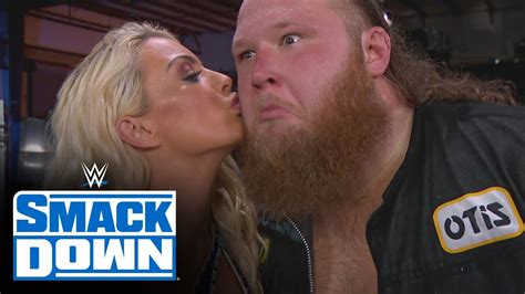 Mandy Rose gives Otis a good luck kiss ahead of their qualifying matches: SmackDown, May 1, 2020