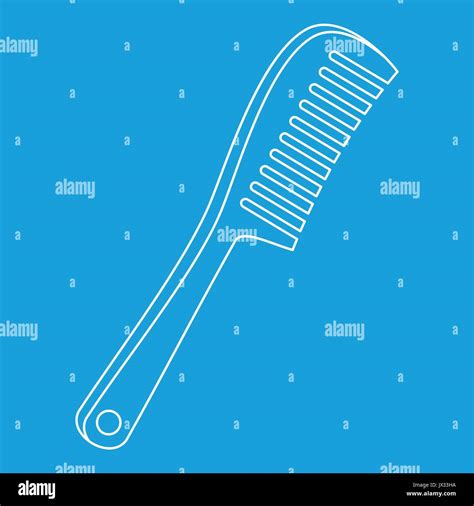 Comb icon, outline style Stock Vector Image & Art - Alamy