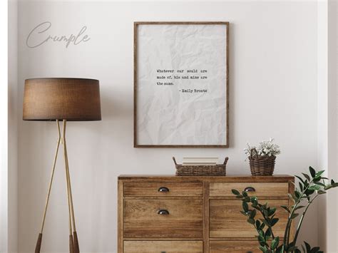 Emily Brontë Quote Emily Bronte Quote Print Emily Brontë - Etsy