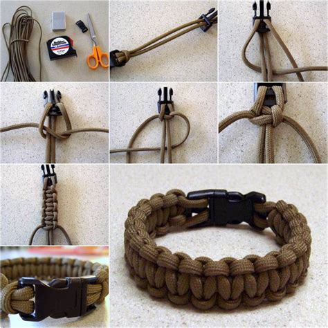 How to DIY Jeweled Embellished Paracord Bracelet