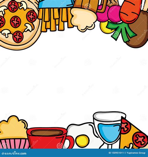 Menu Frame Vector Illustration | CartoonDealer.com #27178806