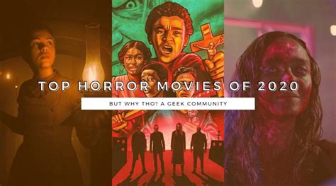 Top Horror Movies of 2020 - But Why Tho?