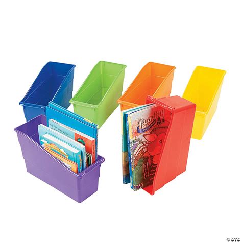 Classroom Organizer Book Storage Bins | Oriental Trading