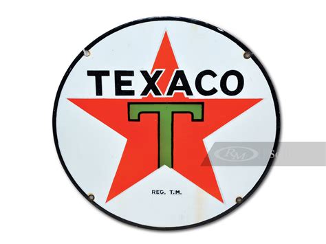 Texaco Star Logo Sign | Auburn Spring 2019 | RM Auctions