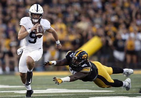 Penn State scores on game's final play to beat Iowa, 21-19