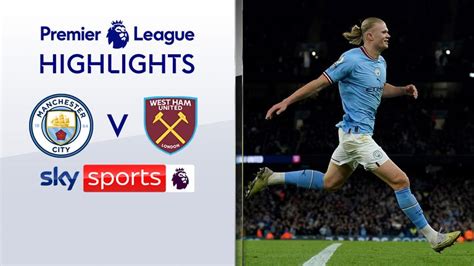 Manchester City 3-0 West Ham | Premier League highlights | Video ...