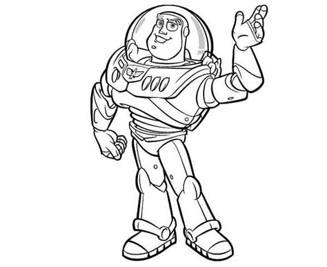 Meet Buzz Lightyear In Toy Story Coloring Page - Download & Print ...