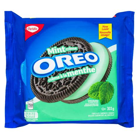 Buy OreoMint Creme Chocolate Sandwich Cookies 303g (Imported from ...