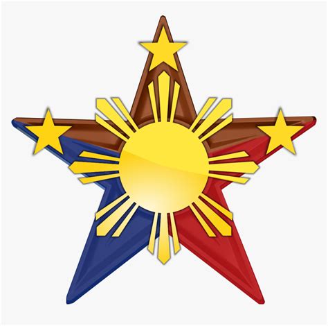 Philippines Star Clipart - Philippines Logo Png, Transparent Png - kindpng