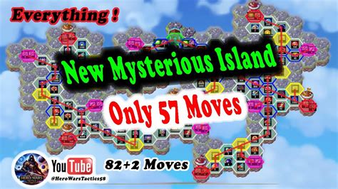 New Mysterious Island Map - All Best Shortest Paths - March - Hero Wars Dominion Era - YouTube