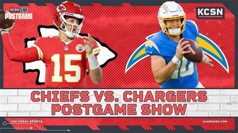 Chiefs vs. Chargers LIVE Postgame REACTION | Chiefs News, Highlights and MORE - Win Big Sports