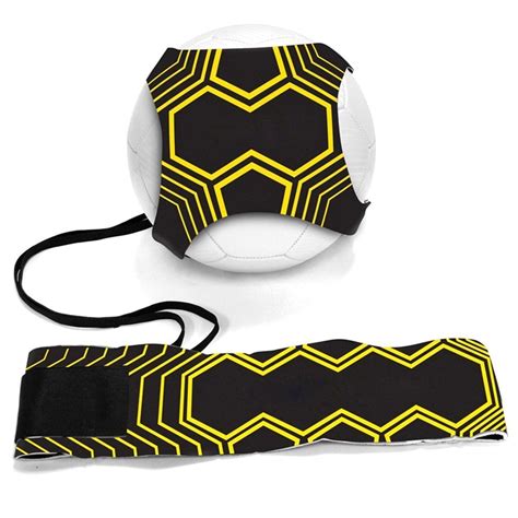 Adjustable Football Practice Belt Kick Trainer Soccer Ball Train Aid ...