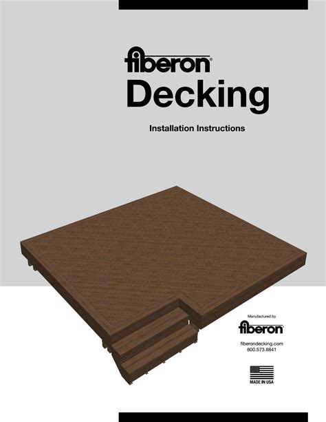 Fiberon Decking Installation Guide by TimberTown - Issuu