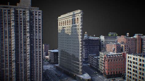 Flatiron Building - Download Free 3D model by mohamedhussien [1161326] - Sketchfab