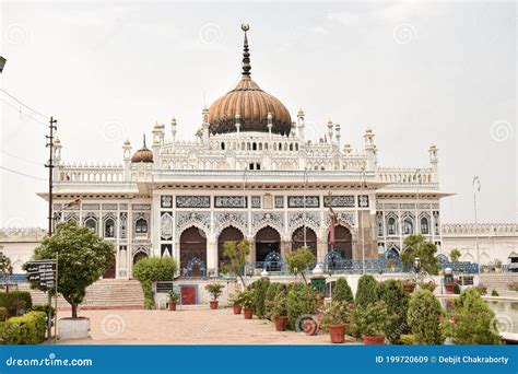 Chota imambara at lucknow stock image. Image of place - 199720609