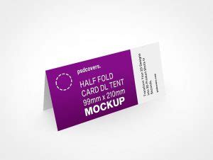 Render your designs on this white label DL Card Mockup 12