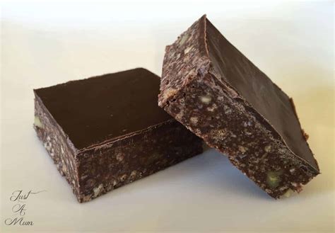 No Bake Chocolate Slice - Just a Mum