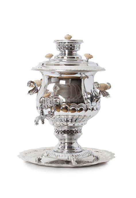 Russian tea samovar stock image. Image of dishware, samovar - 40114785