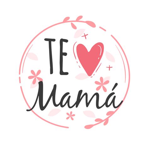 Te Amo Mamá - TotIngnei - Chapa con imperdible o imán