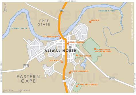 Aliwal North Map