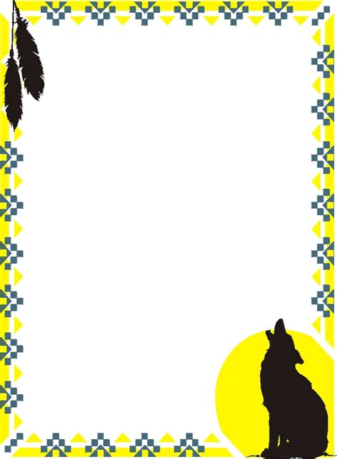 Free Printable Borders - Full Page Designs - Page 5