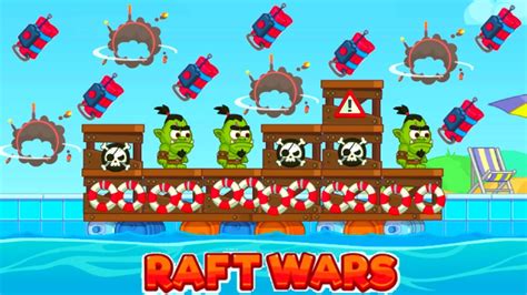 RAFT WARS MULTIPLAYER - I WIN USING ONLY DYNAMITE (TNT) - ONLINE BATTLE ...