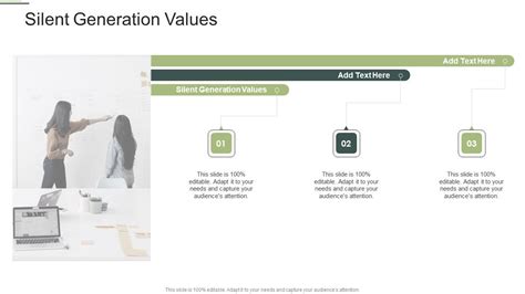 Silent Generation Values In Powerpoint And Google Slides Cpb PPT Slide