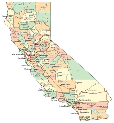 Tamerlane's Thoughts: California counties I have not visited