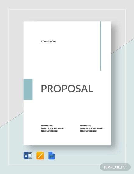 Free 47+ Proposal Templates, Word, PDF | Free & Premium Templates