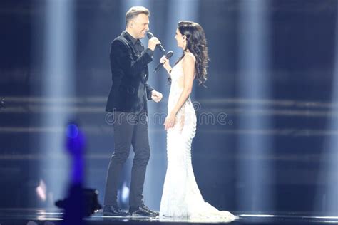 Koit Toome & Laura from Estonia Eurovision 2017 Editorial Stock Photo ...