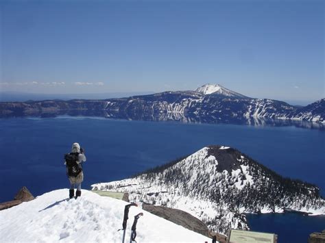 Mount Mazama Ski Tour (Crater Lake) - Where is Kyle Miller?