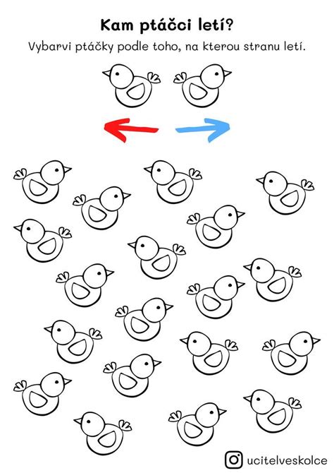 Ptáčci v zimě -pracovní list in 2022 | Preschool pattern activities, Preschool patterns, Insects ...