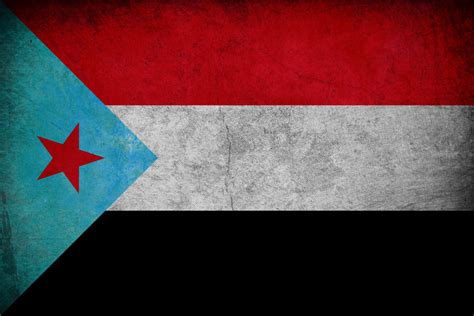 South Yemen Flag Grunge v2 by DeathToImperialism on DeviantArt