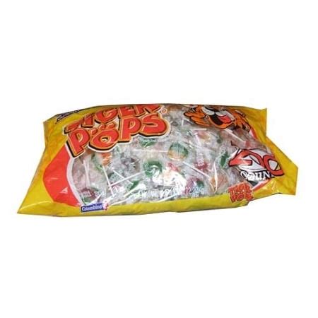 Tiger Pops Lollipops, (Pack of 200) - Walmart.com