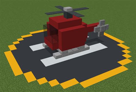 Built a mini-helicopter : r/Minecraft