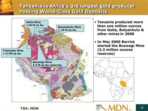 PPT - EXPLORING IN THE SHADOW OF TANZANIA’S WORLD-CLASS GOLD MINES ...