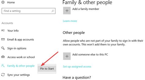 How to Pin Settings to the Start Menu in Windows 10