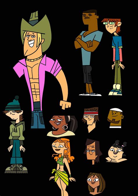 Other total drama character design study by ErikScaglione on DeviantArt