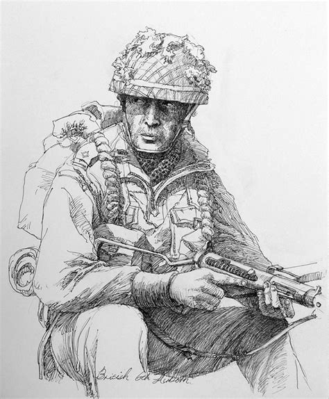 Ww2 Soldier Drawing at PaintingValley.com | Explore collection of Ww2 Soldier Drawing