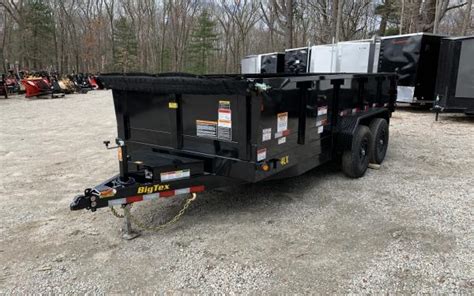 2020 Big Tex 14LX 83x16 14000lb dump trailer | BH Trailers and Plows in Johnston, RI