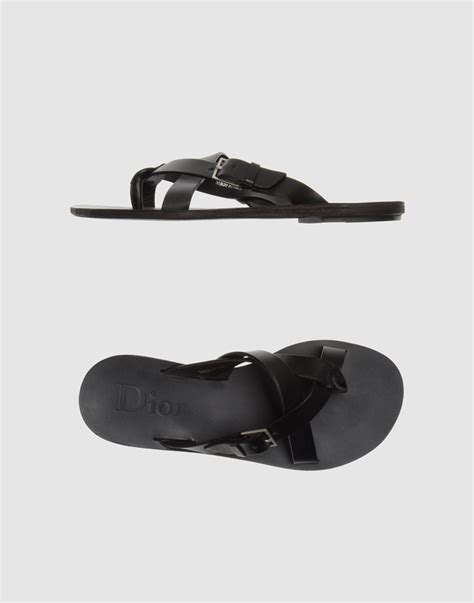 Dior Homme Sandals in Black for Men | Lyst