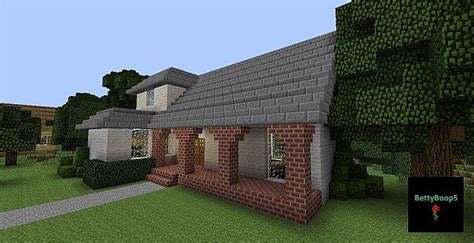 House (brick porch) Minecraft Map