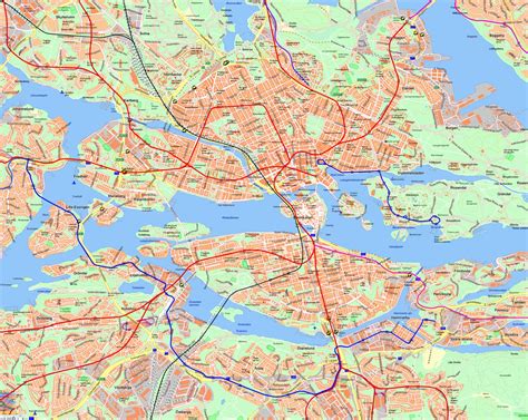 acoplador acoso barril stockholm public transport map collar basura encuentro