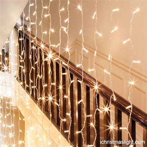 Christmas light curtains LED indoor decor | iChristmasLight