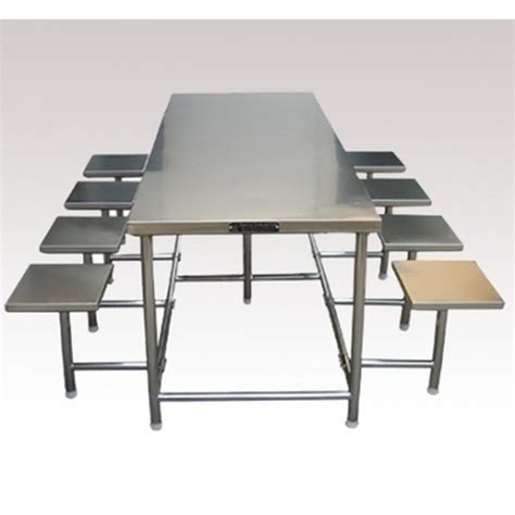 Rectangular Stainless Steel Dining Table Set, 8 Seater at Rs 39000 ...