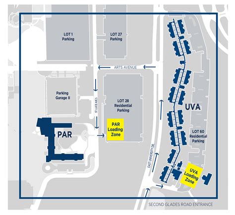 FAU | Housing Map and Loading Zones