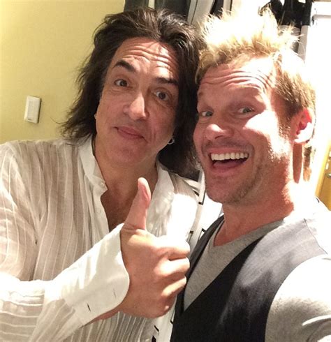 CHRIS JERICHO CELEBRATES 100TH EPISODE OF PODCAST WITH PAUL STANLEY ...