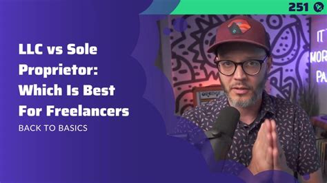 LLC vs Sole Proprietor: Which Is Best For Freelancers | Back To Basics - 6figurecreative.com